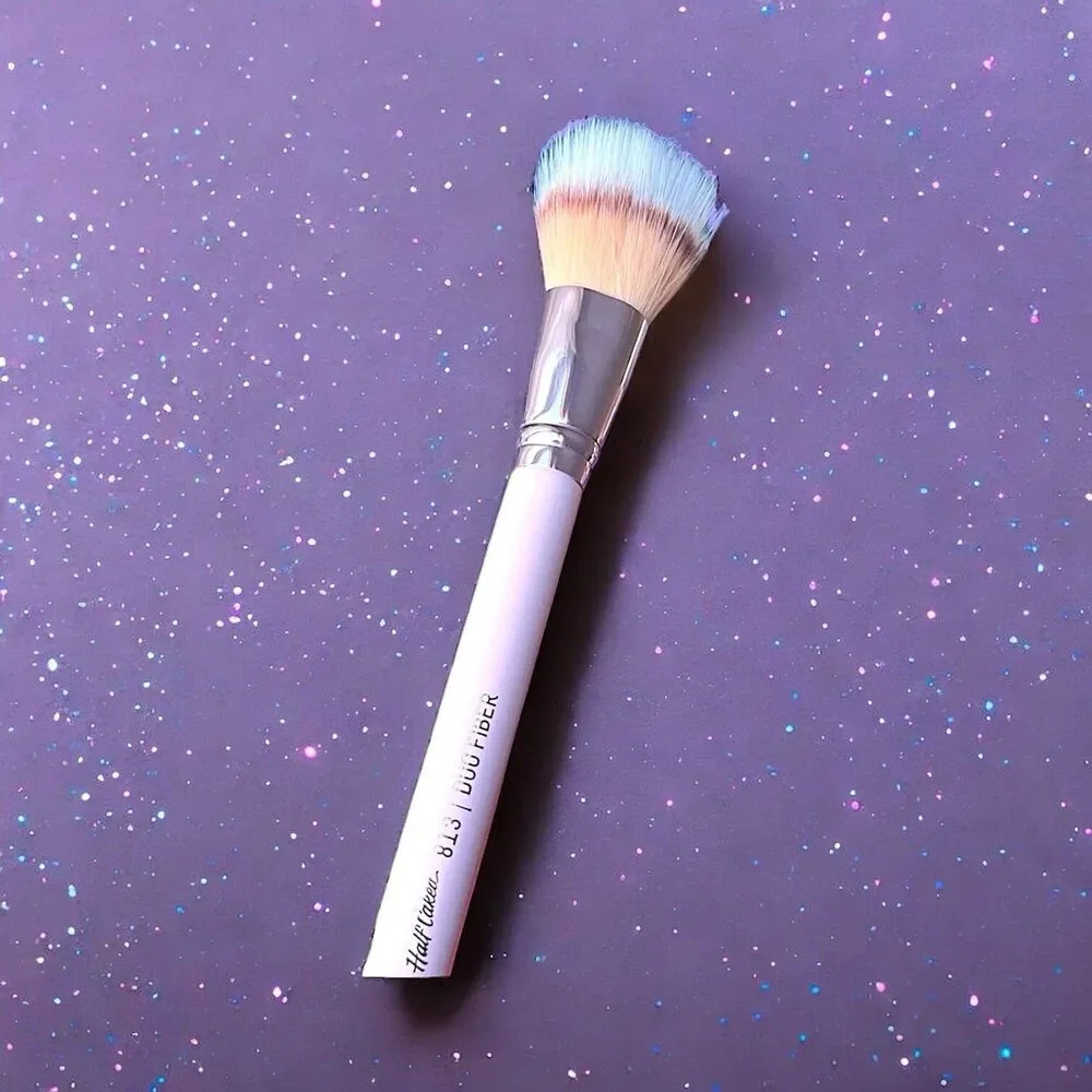 Half Caked Best Friends Forever In Bloom Blush + Duo Fiber Brush Set NIB 0.13 oz